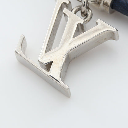 LVグラディエント ブレスレット PVC ネイビー シルバー ルイヴィトン アクセサリー LOUIS VUITTON