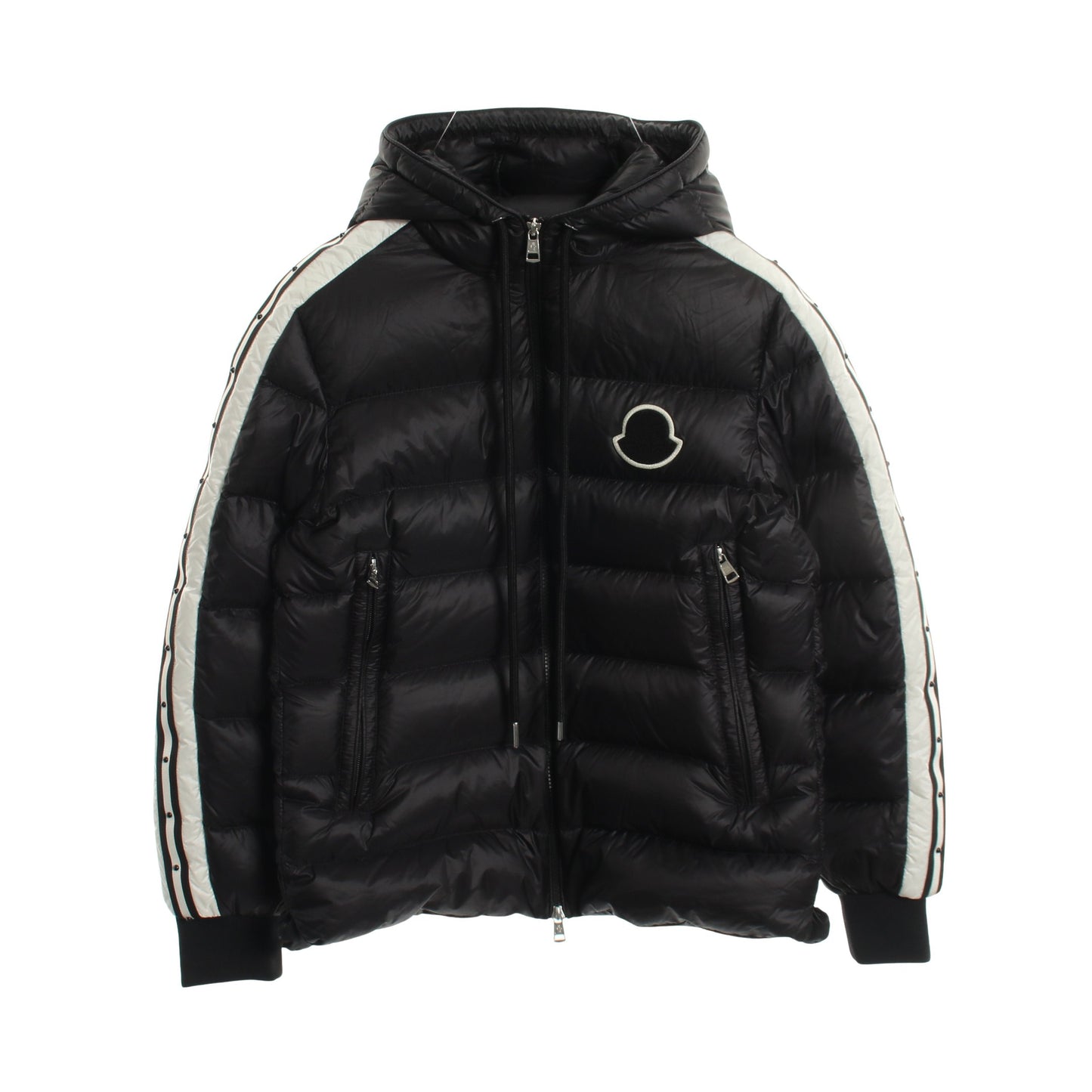 STELLAIRE ダウンジャケット ナイロン ブラック フード付き モンクレール アウター MONCLER