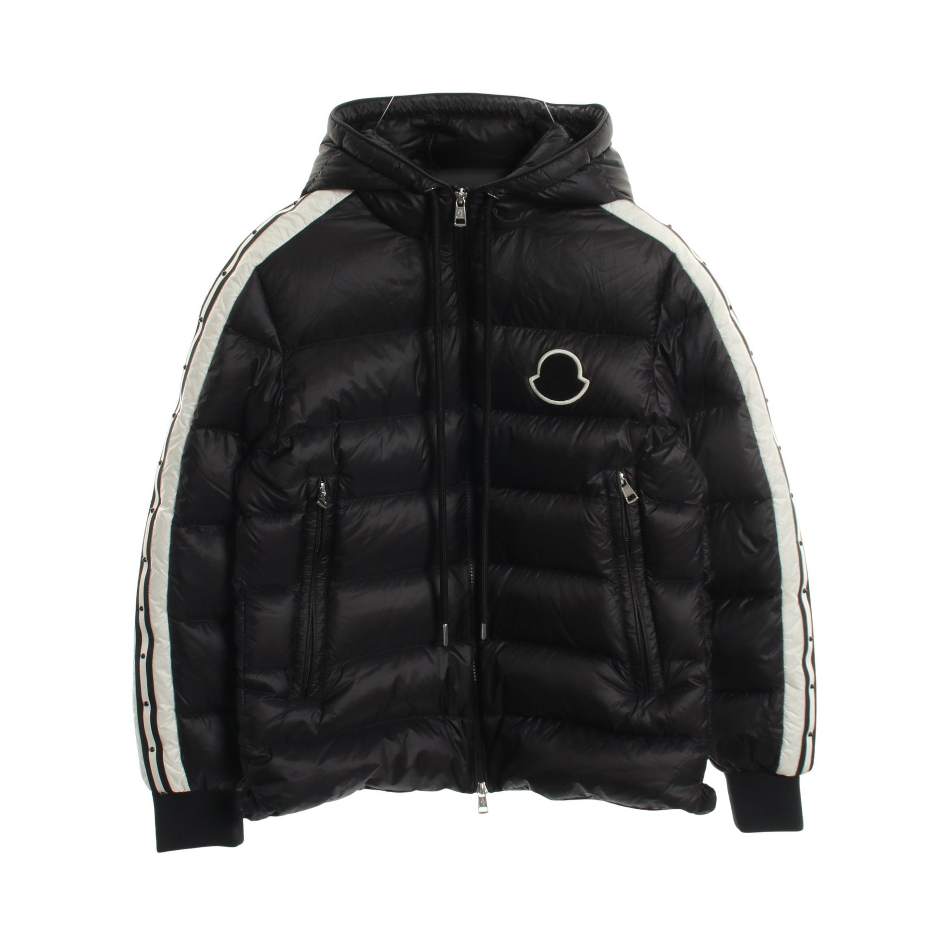 STELLAIRE ダウンジャケット ナイロン ブラック フード付き モンクレール アウター MONCLER