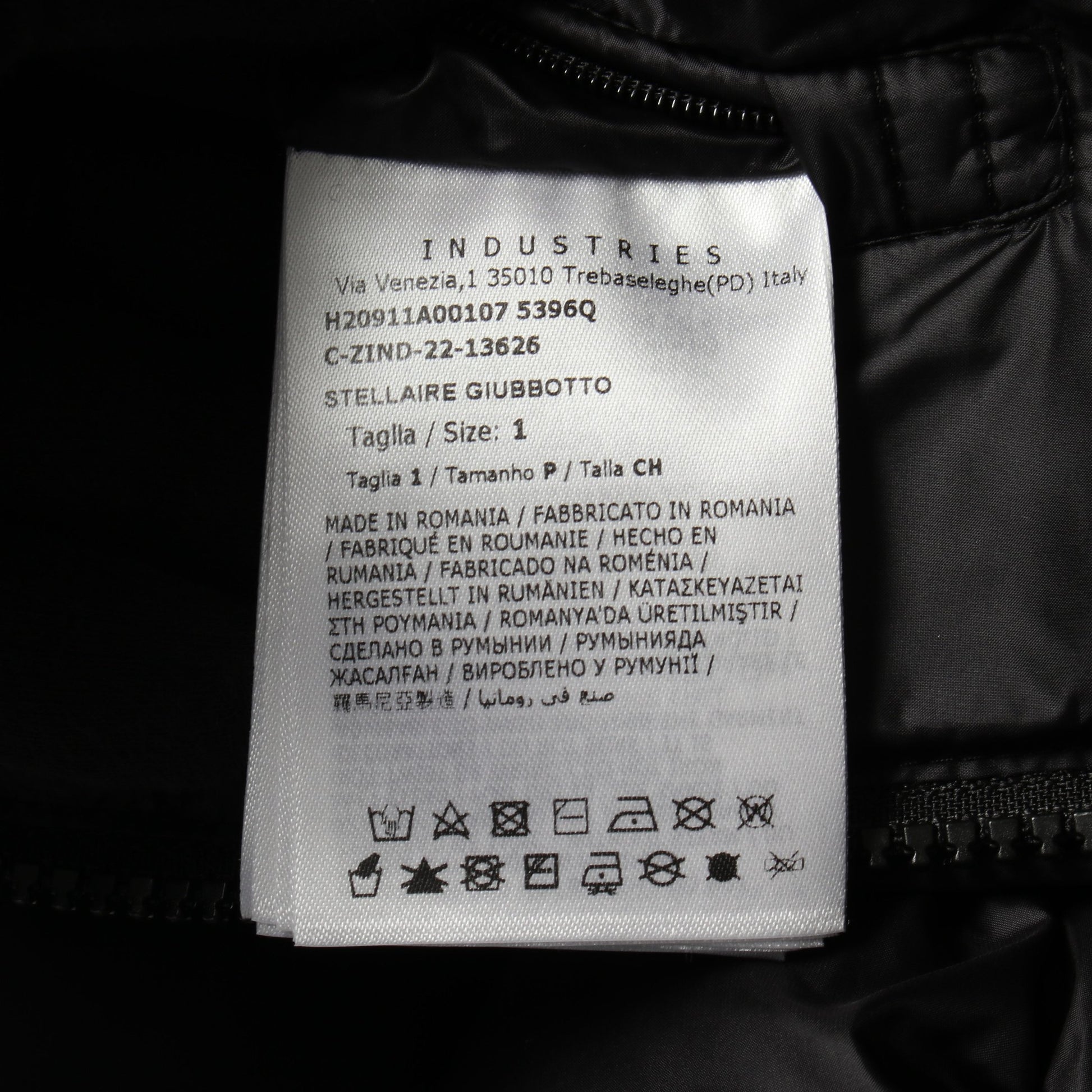 STELLAIRE ダウンジャケット ナイロン ブラック フード付き モンクレール アウター MONCLER
