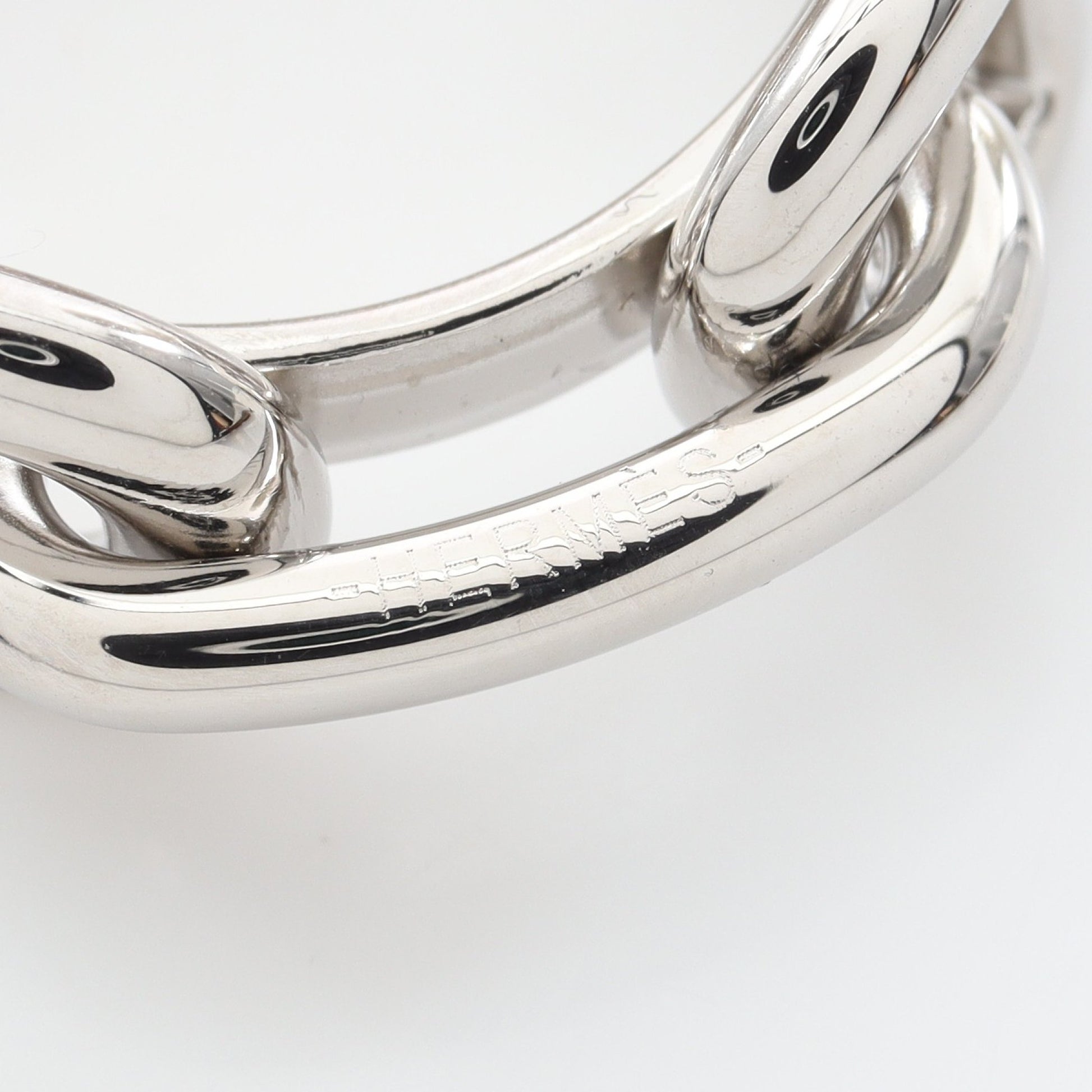 シェーヌダンクル スカーフリング シルバー エルメス 財布・小物 HERMES