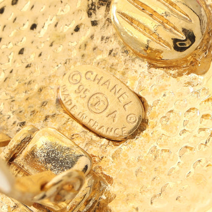 ココマーク フラワー イヤリング GP ゴールド 95A シャネル アクセサリー CHANEL