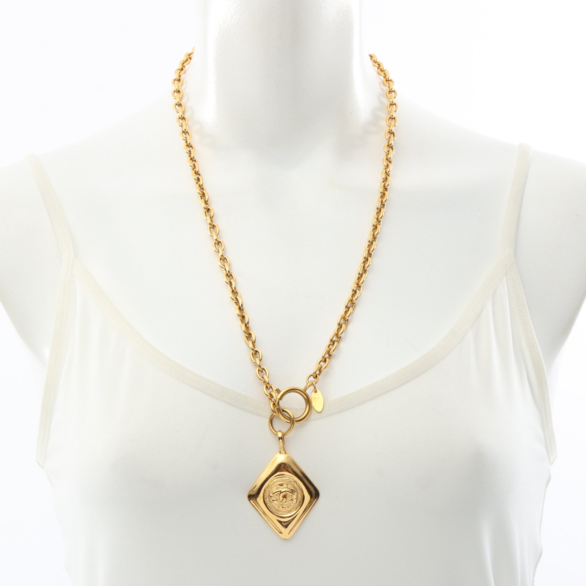 ココマーク ネックレス GP ゴールド ヴィンテージ シャネル アクセサリー CHANEL