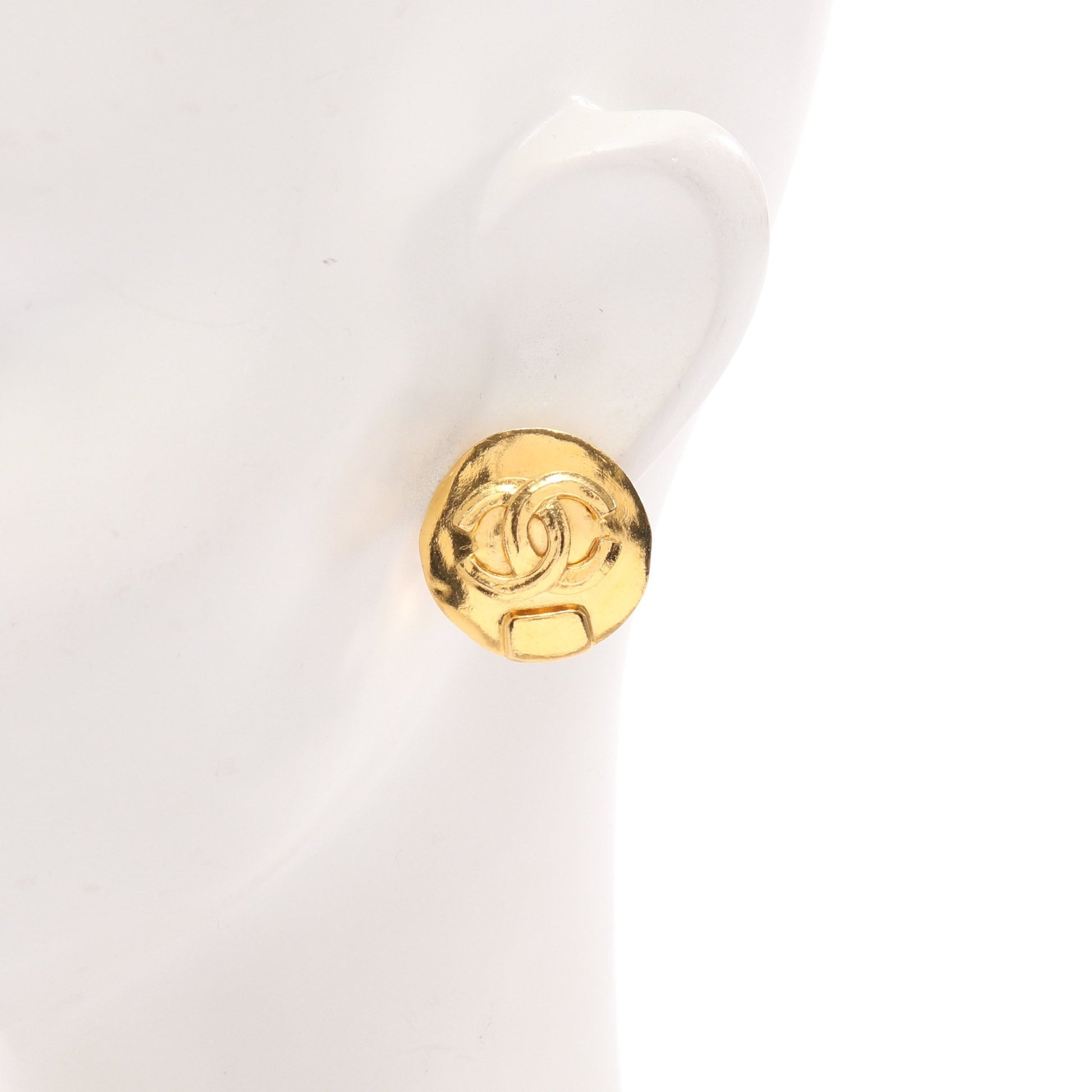 ココマーク サークル イヤリング GP ゴールド 96P シャネル アクセサリー CHANEL