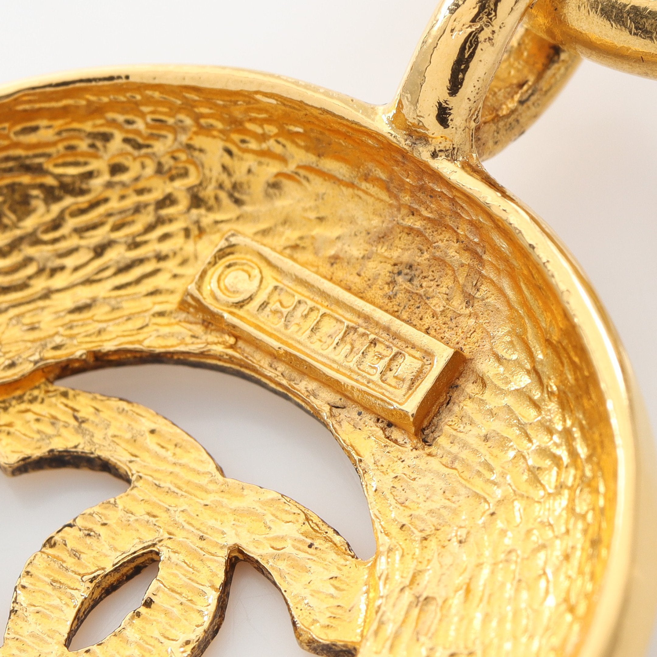 CHANEL ココマーク ドロップ ネックレス ゴールドカラー ヴィンテージ