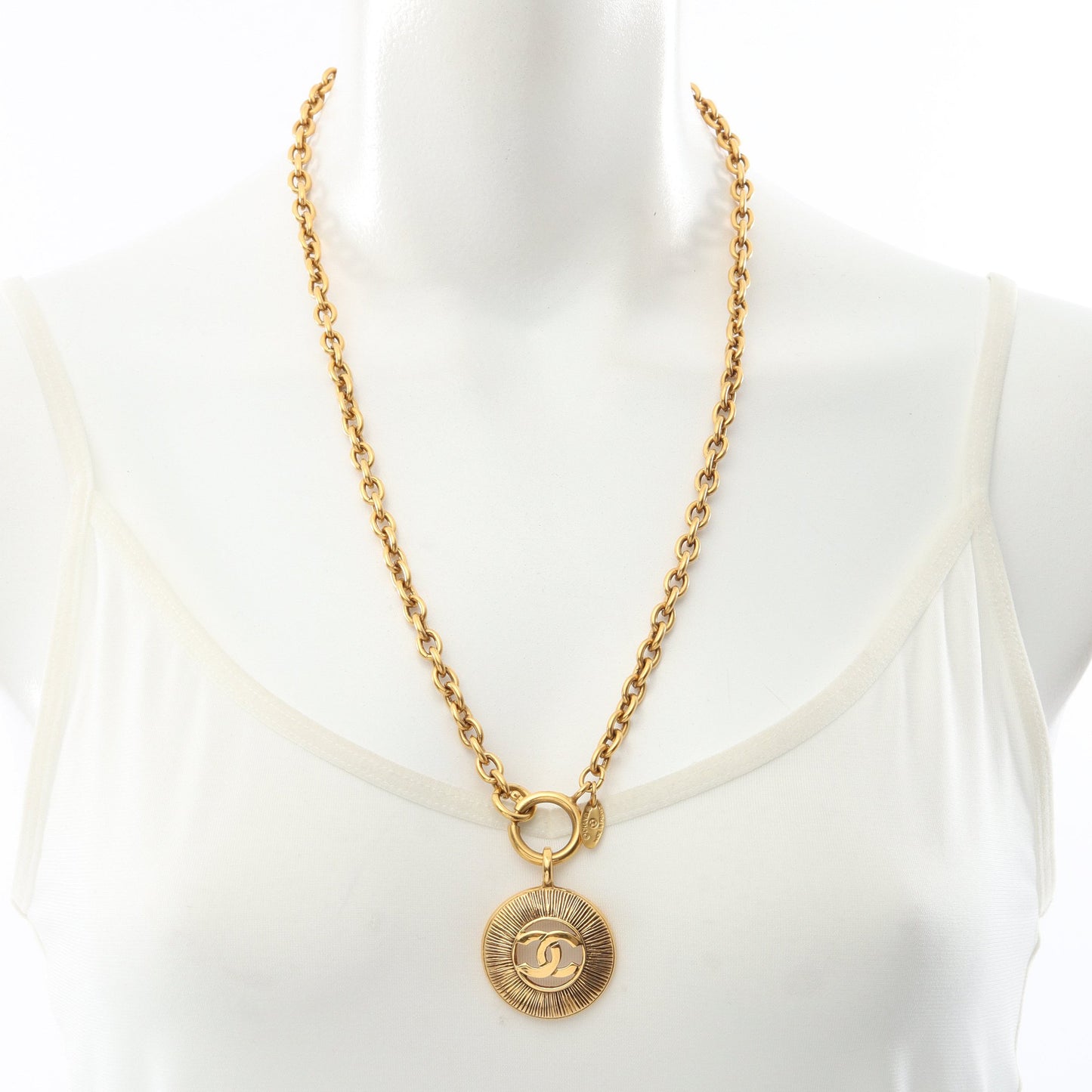 ココマーク ネックレス GP ゴールド ヴィンテージ シャネル アクセサリー CHANEL