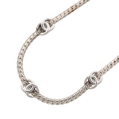ココマーク ネックレス シルバー A25V シャネル アクセサリー CHANEL