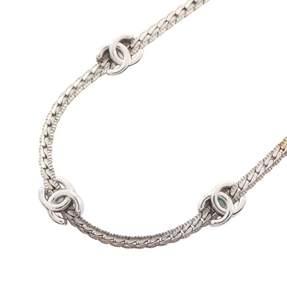 ココマーク ネックレス シルバー A25V シャネル アクセサリー CHANEL