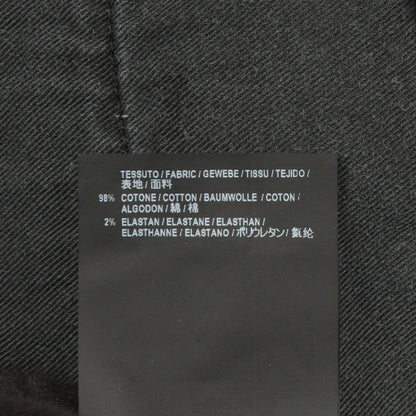 デニムパンツ コットン ダークグレー ダメージ加工 バレンシアガ ボトムス BALENCIAGA