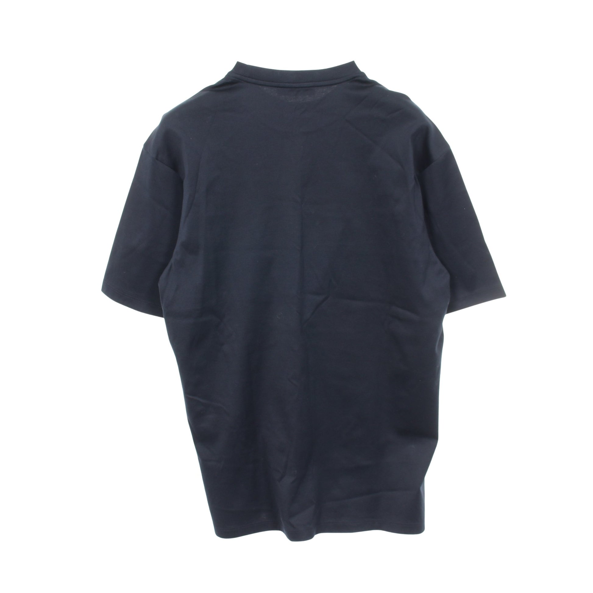 半袖Tシャツ クルーネック コットン ネイビー ポケット付き プラダ – RECLO