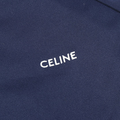 ダブルフェイスジャージー トラックジャケット ネイビー セリーヌ アウター CELINE