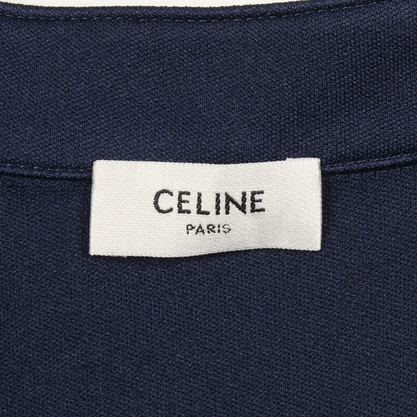 ダブルフェイスジャージー トラックジャケット ネイビー セリーヌ アウター CELINE