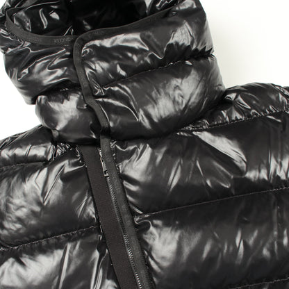 NEUVIC ダウンジャケット ナイロン ブラック フード付き モンクレール アウター MONCLER