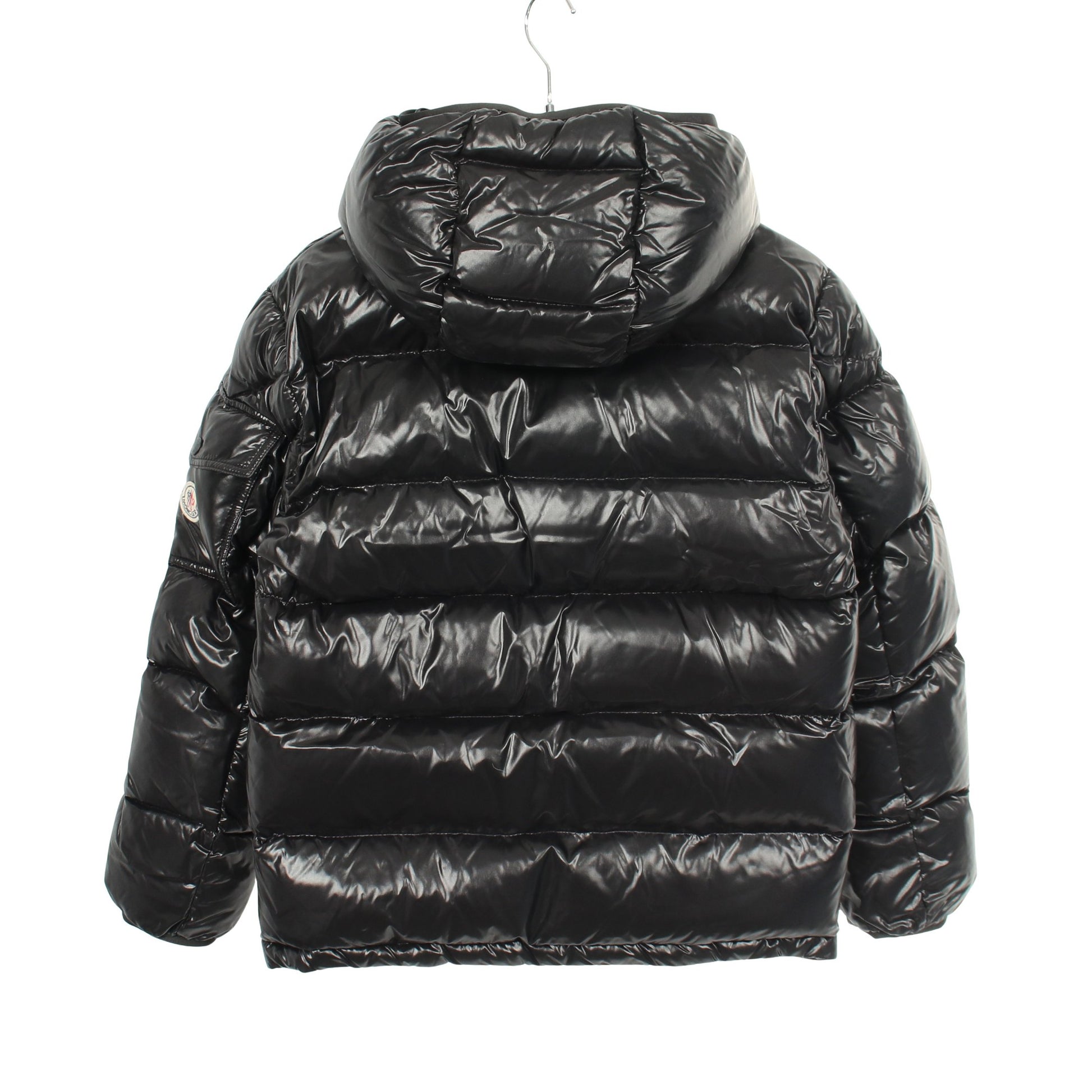 NEUVIC ダウンジャケット ナイロン ブラック フード付き モンクレール アウター MONCLER