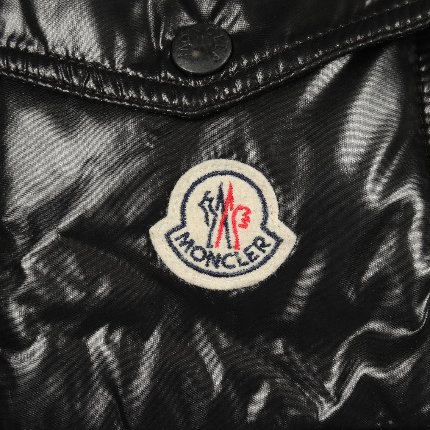 NEUVIC ダウンジャケット ナイロン ブラック フード付き モンクレール アウター MONCLER