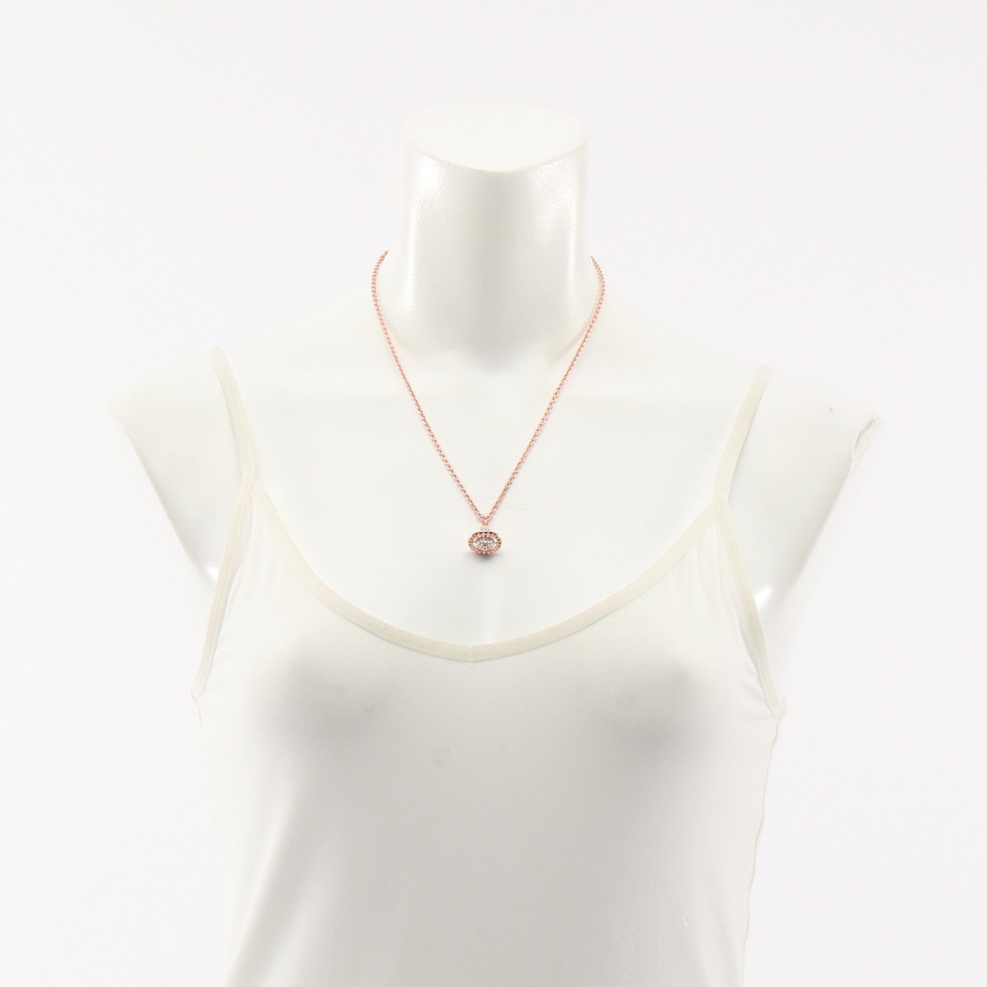 KIKA ORB ネックレス GP ラインストーン ピンクゴールド ヴィヴィアンウエストウッド アクセサリー Vivienne Westwood