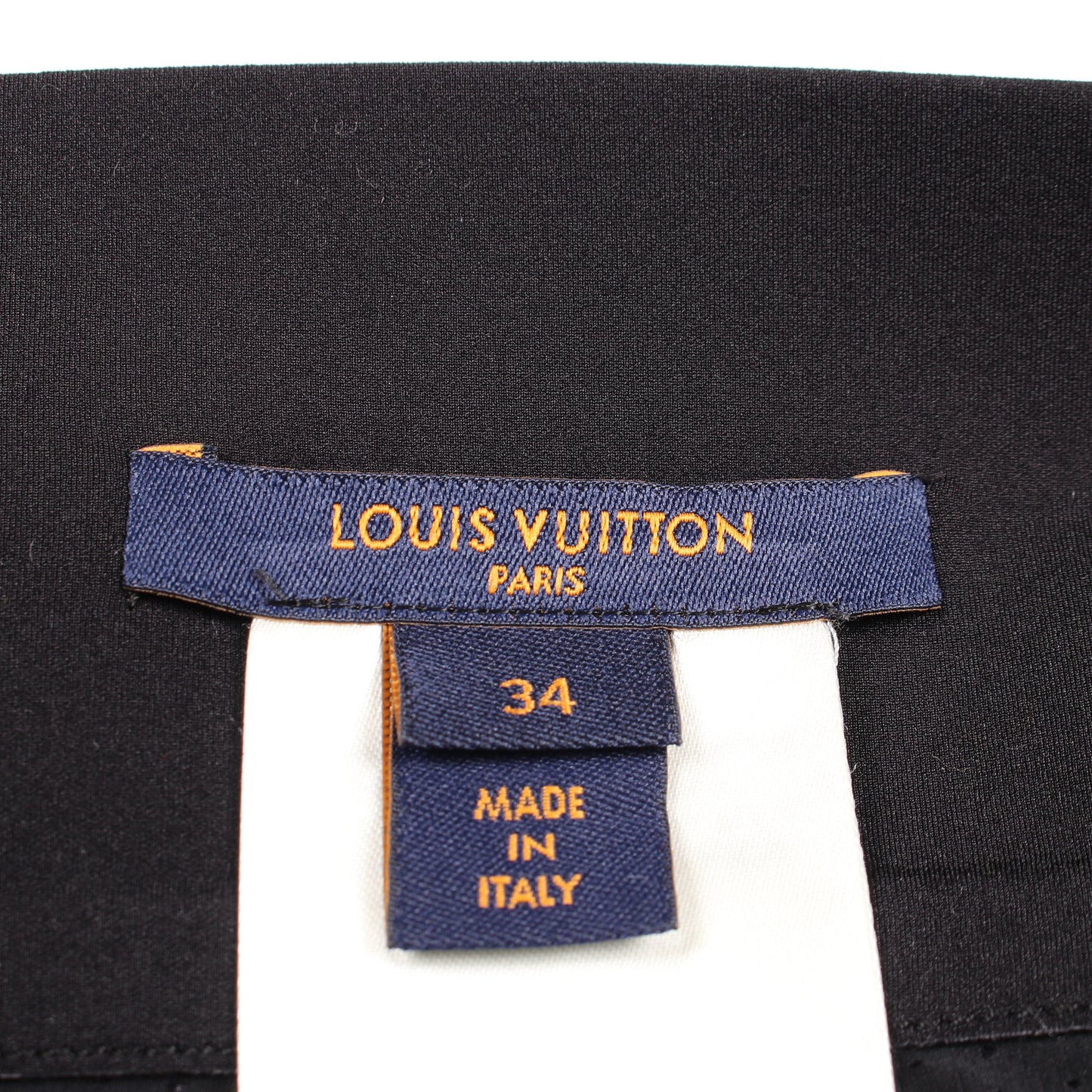 リグラフィックアクセントテクニカルジャージーパンツ イージーパンツ ナイロン ブラック ルイヴィトン ボトムス LOUIS VUITTON