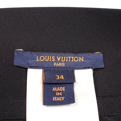 リグラフィックアクセントテクニカルジャージーパンツ イージーパンツ ナイロン ブラック ルイヴィトン ボトムス LOUIS VUITTON