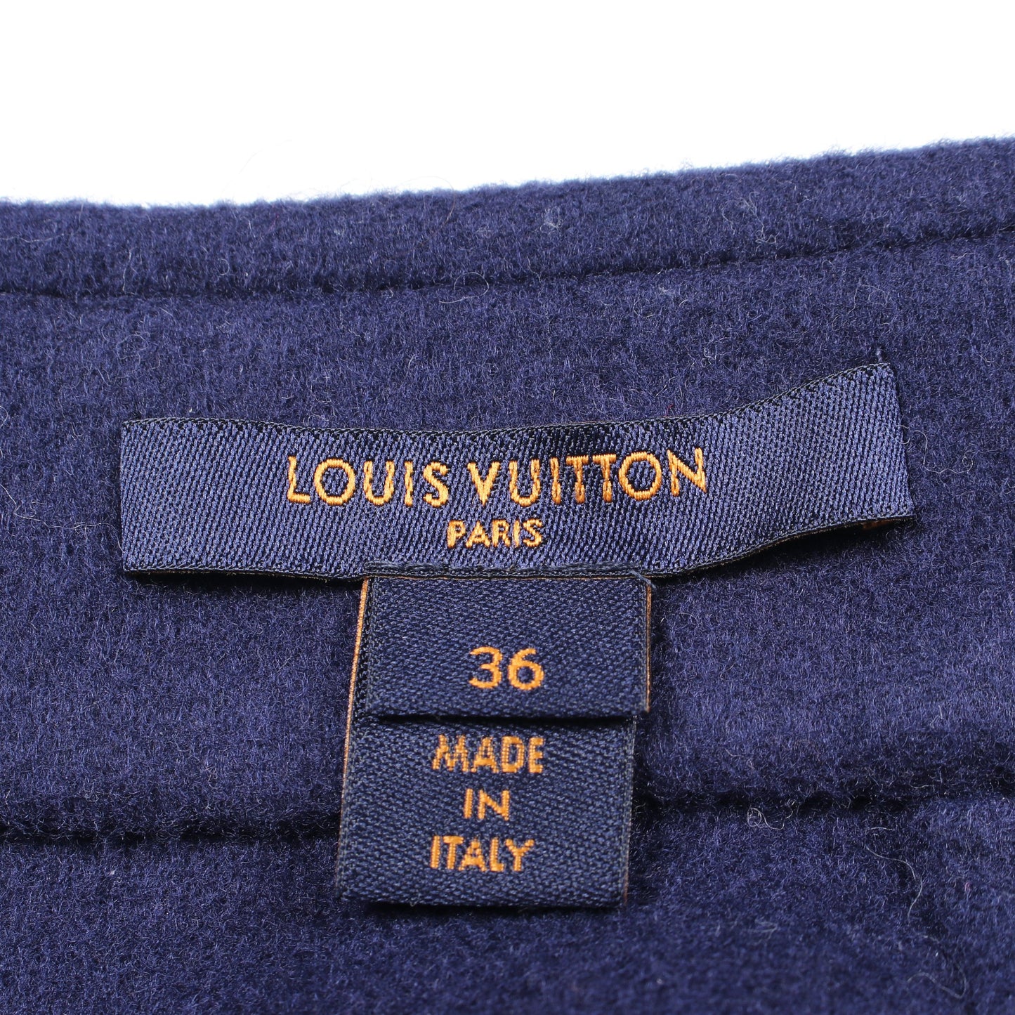モノグラム スカート ウール ネイビー ライトピンク ルイヴィトン ボトムス LOUIS VUITTON