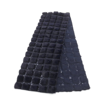 ショール ストール レース ミンクファー レーヨン ネイビー ヴァレンティノ 財布・小物 VALENTINO