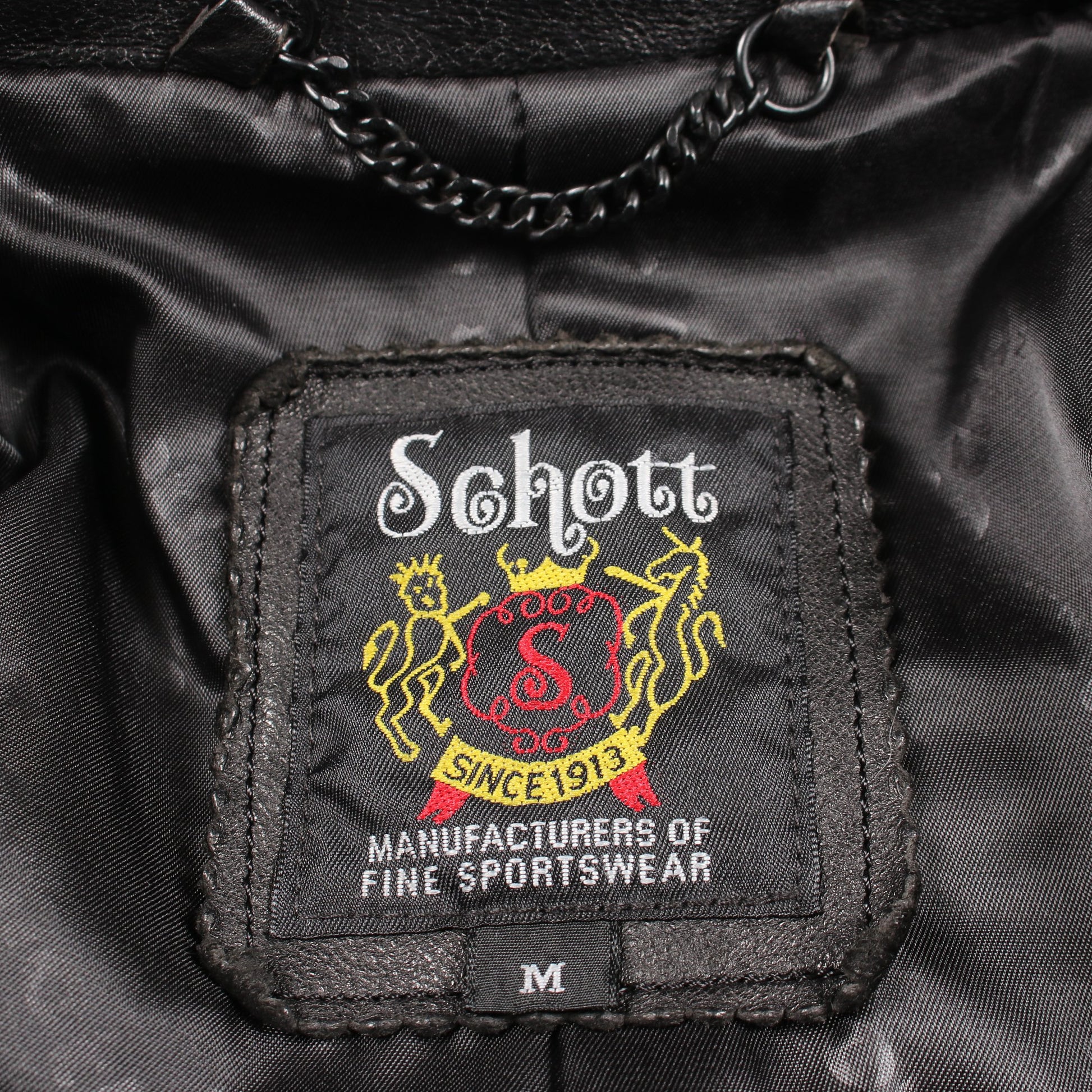 レザージャケット レザー ブラック ショット アウター Schott