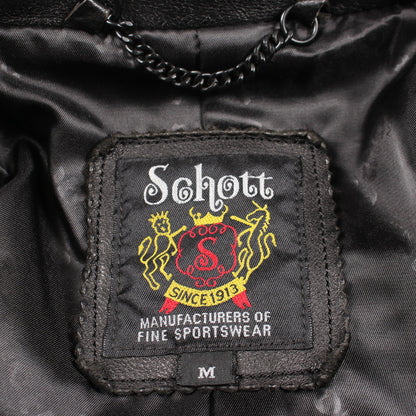 レザージャケット レザー ブラック ショット アウター Schott