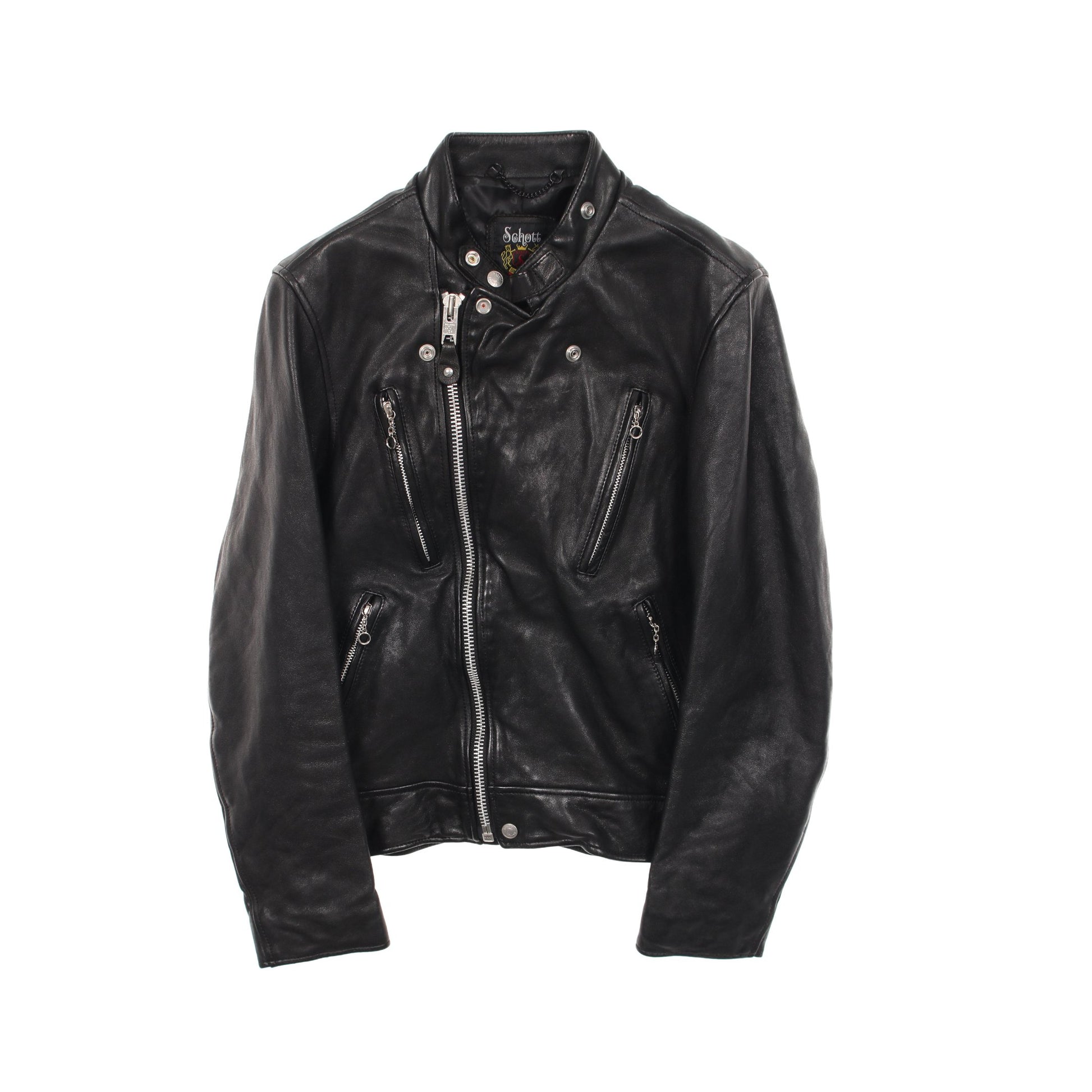レザージャケット レザー ブラック ショット アウター Schott