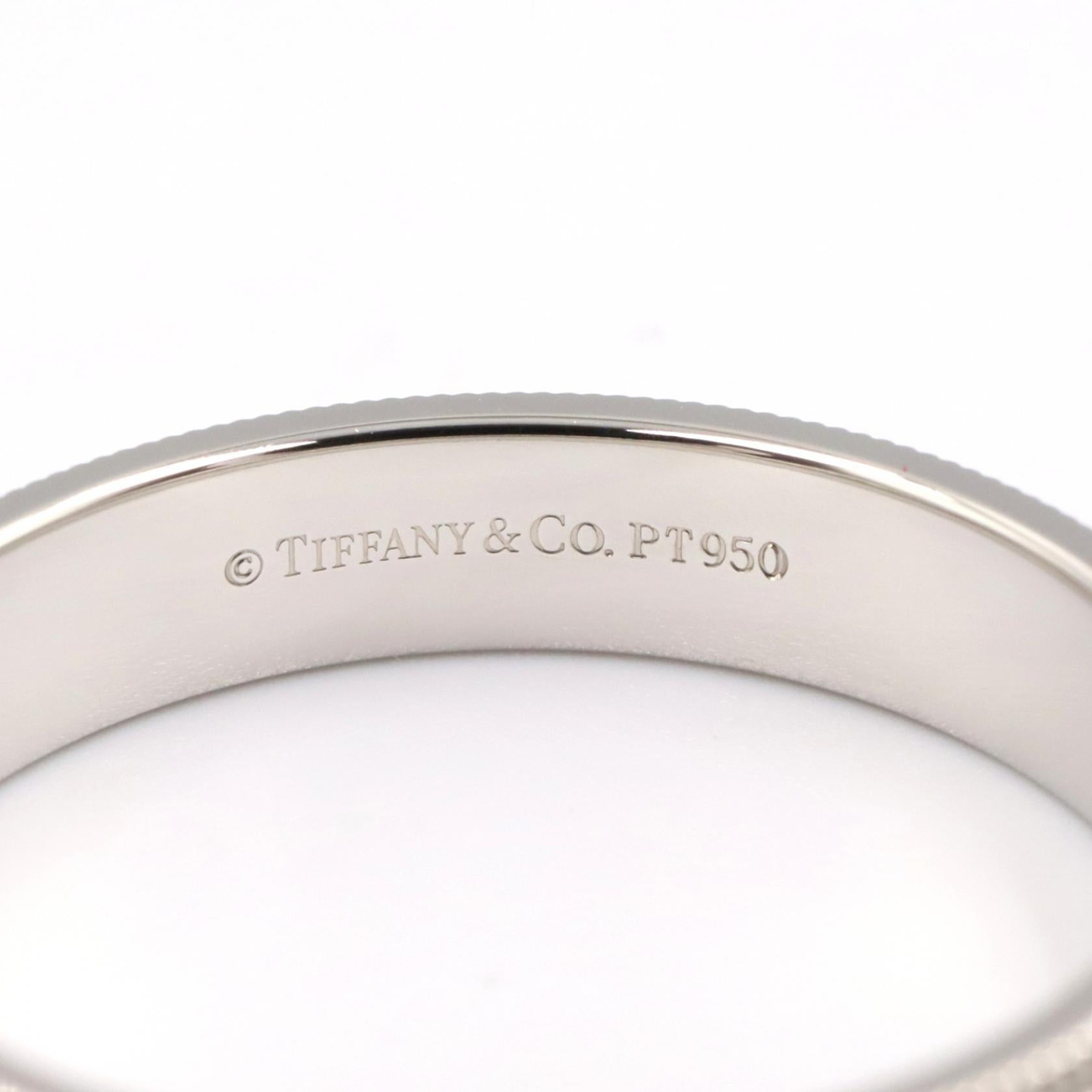 ノーツミルグレイン リング リング 指輪 PT950 プラチナ ティファニー アクセサリー TIFFANY & Co.