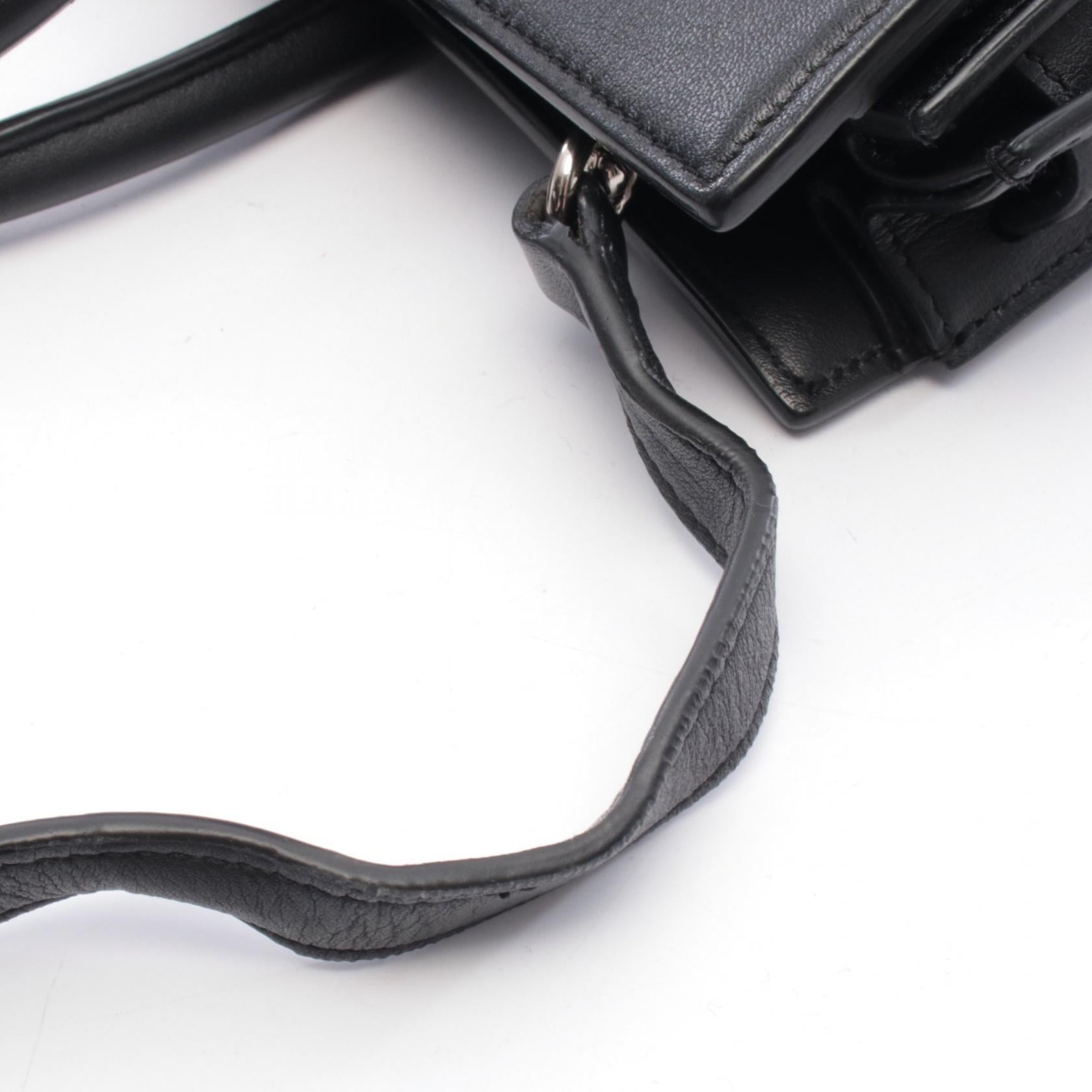サック ド ジュール ベイビー スタースタッズ ハンドバッグ レザー ブラック 2WAY サンローランパリ バッグ SAINT LAURENT PARIS