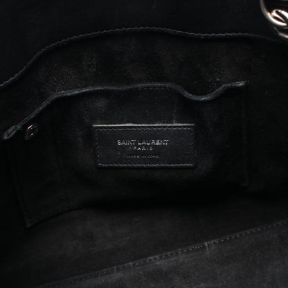 サック ド ジュール ベイビー スタースタッズ ハンドバッグ レザー ブラック 2WAY サンローランパリ バッグ SAINT LAURENT PARIS
