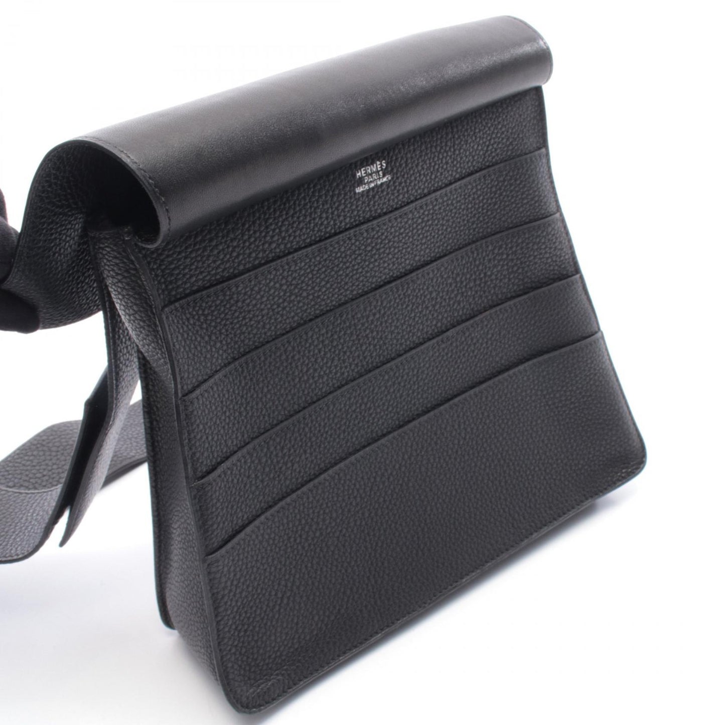 ショルダーバッグ トゴ ブラック シルバー金具 □N刻印 エルメス バッグ HERMES