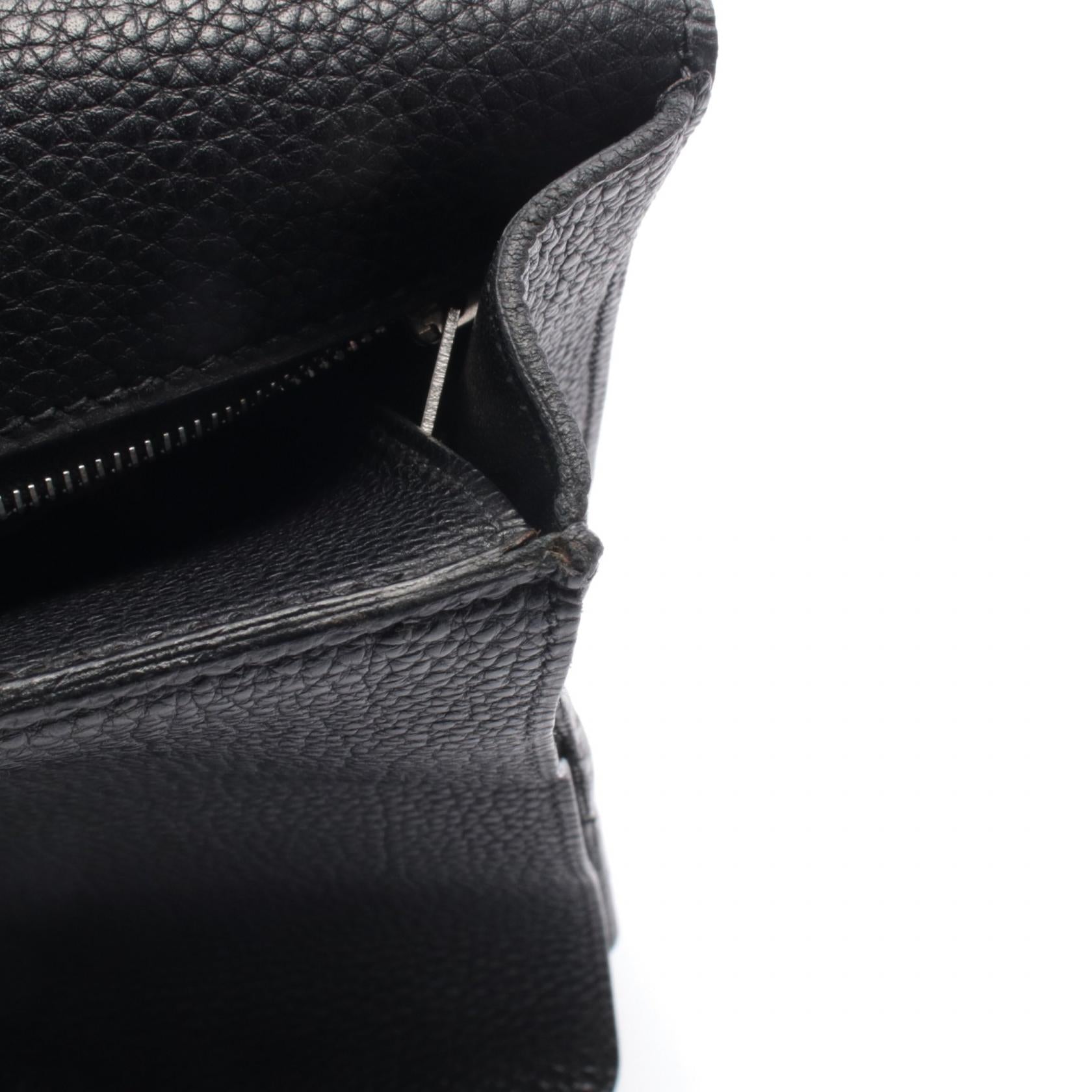 ショルダーバッグ トゴ ブラック シルバー金具 □N刻印 エルメス バッグ HERMES