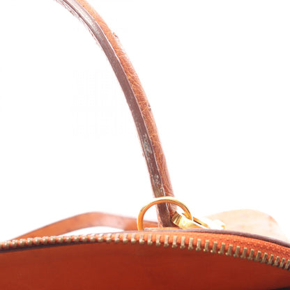 ボリード27 ゴールド ハンドバッグ オーストリッチ ブラウン ゴールド金具 2WAY ○V刻印 エルメス バッグ HERMES