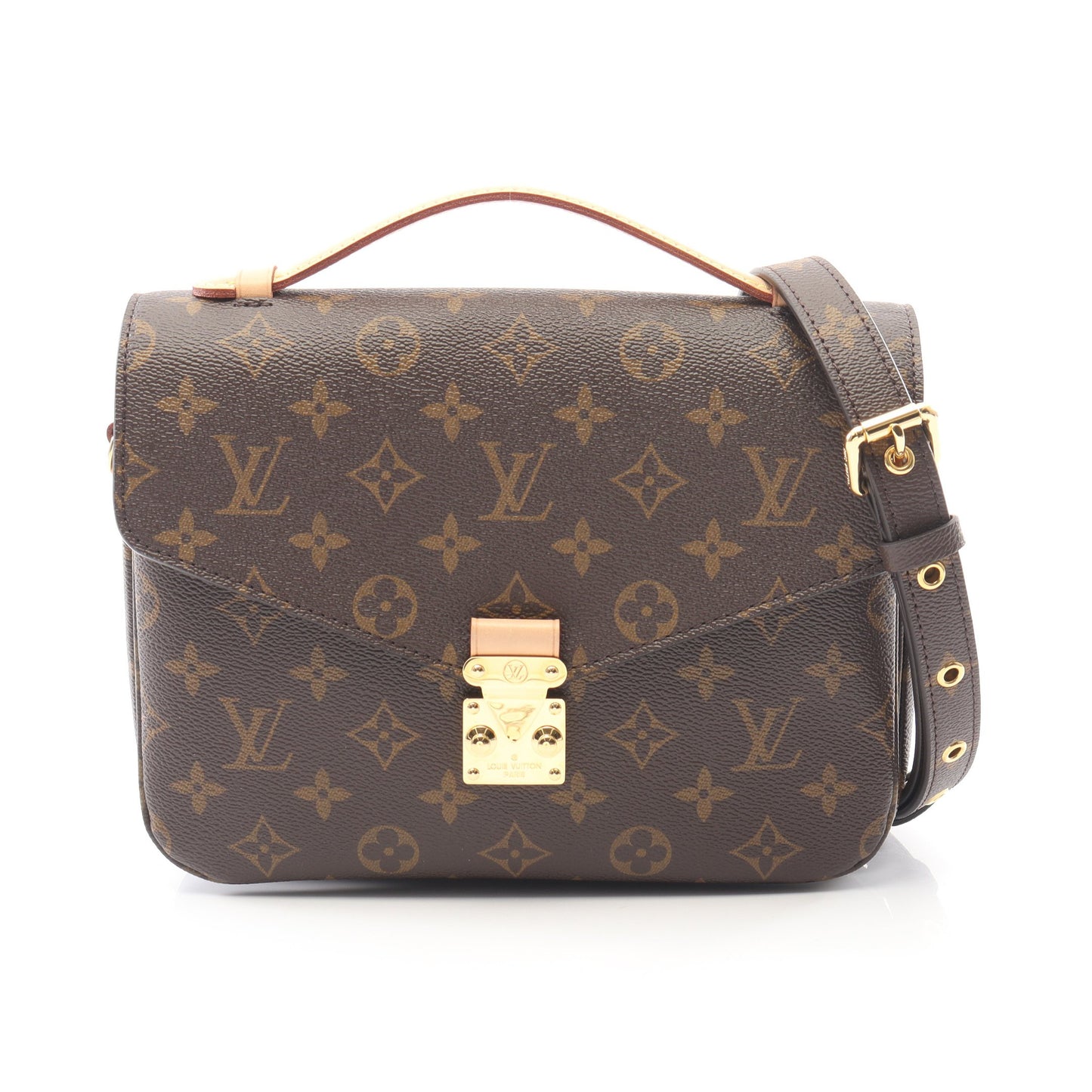 ポシェット メティス MM モノグラム ハンドバッグ PVC レザー ブラウン 2WAY ルイヴィトン バッグ LOUIS VUITTON