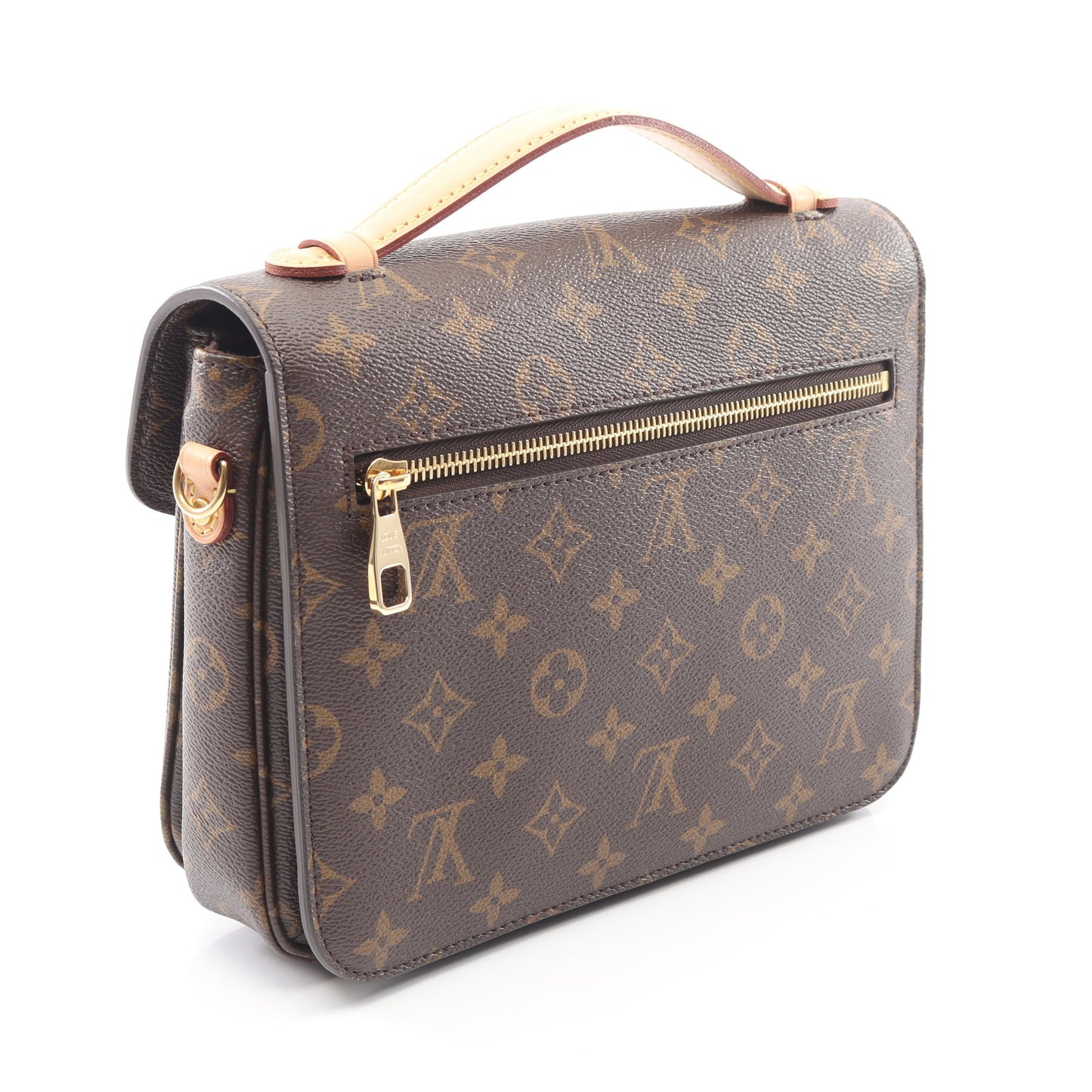 ポシェット メティス MM モノグラム ハンドバッグ PVC レザー ブラウン 2WAY ルイヴィトン バッグ LOUIS VUITTON