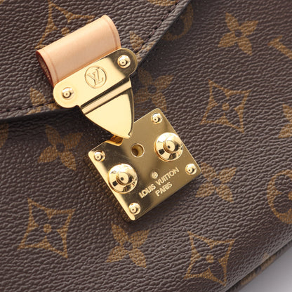 ポシェット メティス MM モノグラム ハンドバッグ PVC レザー ブラウン 2WAY ルイヴィトン バッグ LOUIS VUITTON