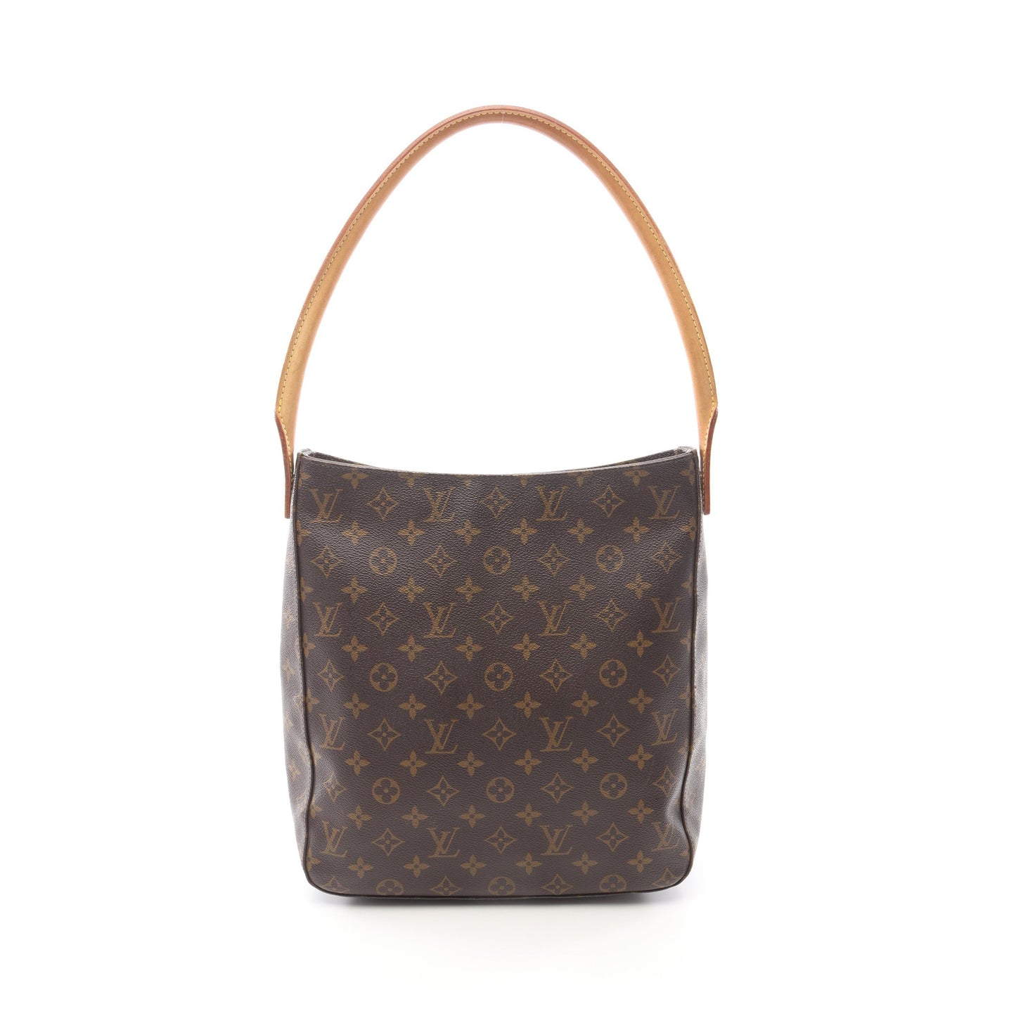 ルーピングGM モノグラム ショルダーバッグ PVC レザー ブラウン ルイヴィトン バッグ LOUIS VUITTON