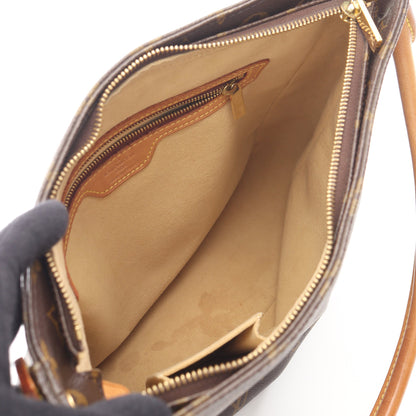 ルーピングGM モノグラム ショルダーバッグ PVC レザー ブラウン ルイヴィトン バッグ LOUIS VUITTON