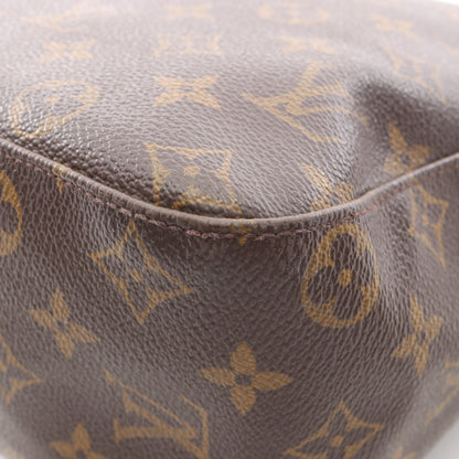 ルーピングGM モノグラム ショルダーバッグ PVC レザー ブラウン ルイヴィトン バッグ LOUIS VUITTON