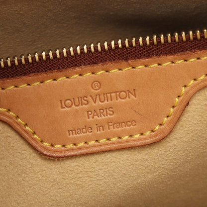 ルーピングGM モノグラム ショルダーバッグ PVC レザー ブラウン ルイヴィトン バッグ LOUIS VUITTON