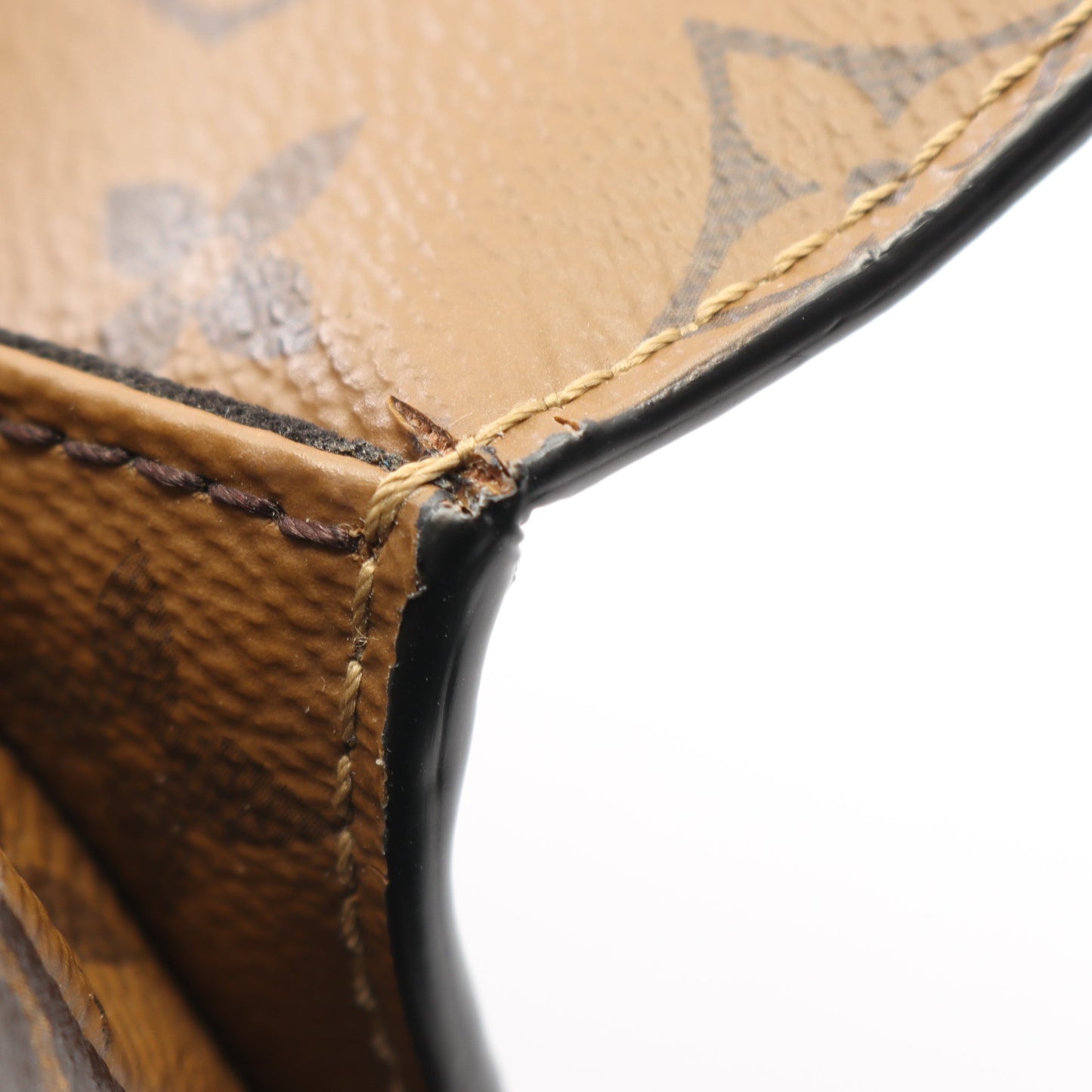 ポシェット メティス MM モノグラムリバース ハンドバッグ PVC レザー ブラウン ブラック 2WAY ルイヴィトン バッグ LOUIS VUITTON