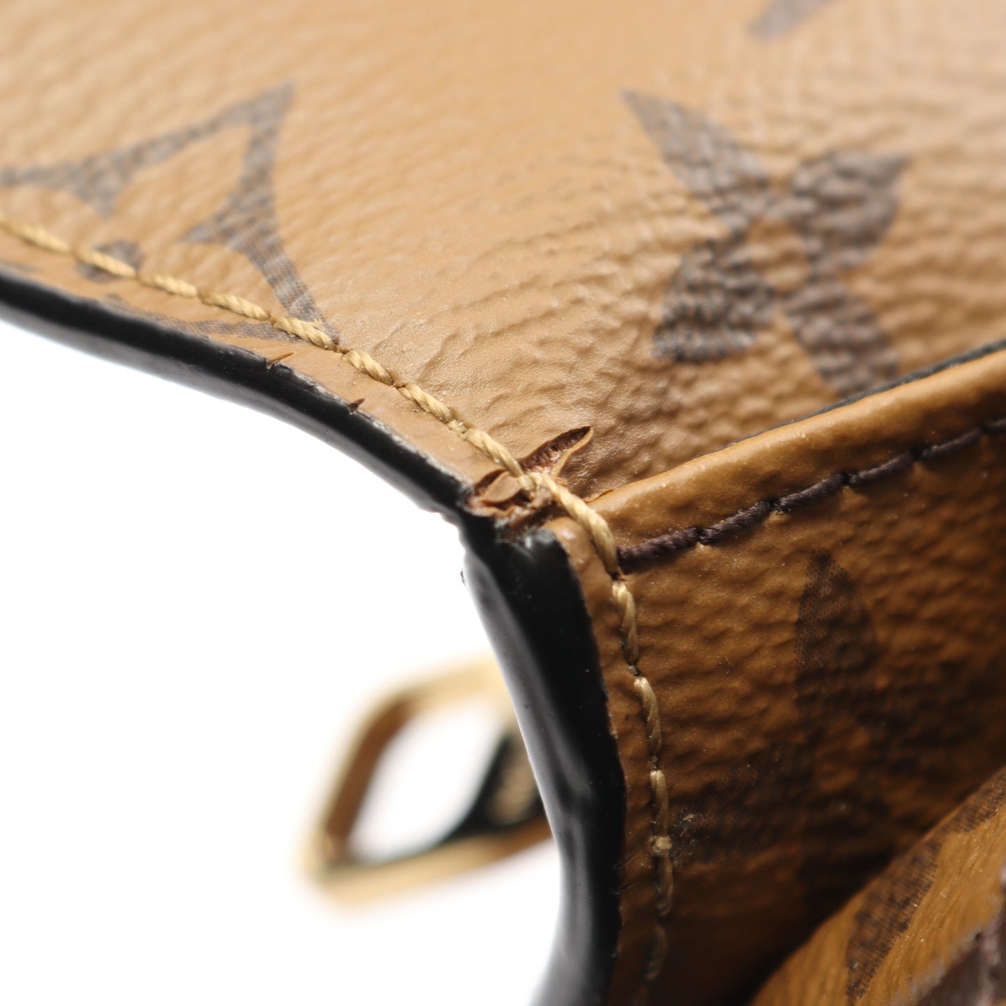 ポシェット メティス MM モノグラムリバース ハンドバッグ PVC レザー ブラウン ブラック 2WAY ルイヴィトン バッグ LOUIS VUITTON