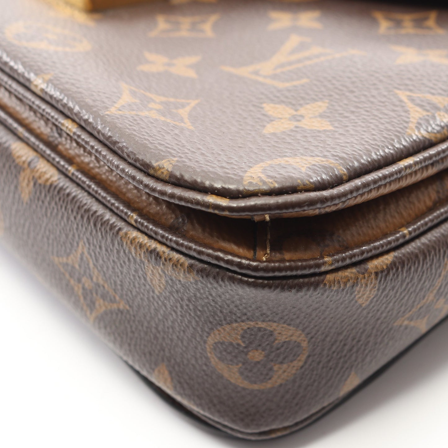 ポシェット メティス MM モノグラムリバース ハンドバッグ PVC レザー ブラウン ブラック 2WAY ルイヴィトン バッグ LOUIS VUITTON