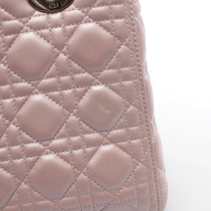 LADY DIOR レディディオール ハンドバッグ レザー ピンク 2WAY クリスチャンディオール バッグ Christian Dior