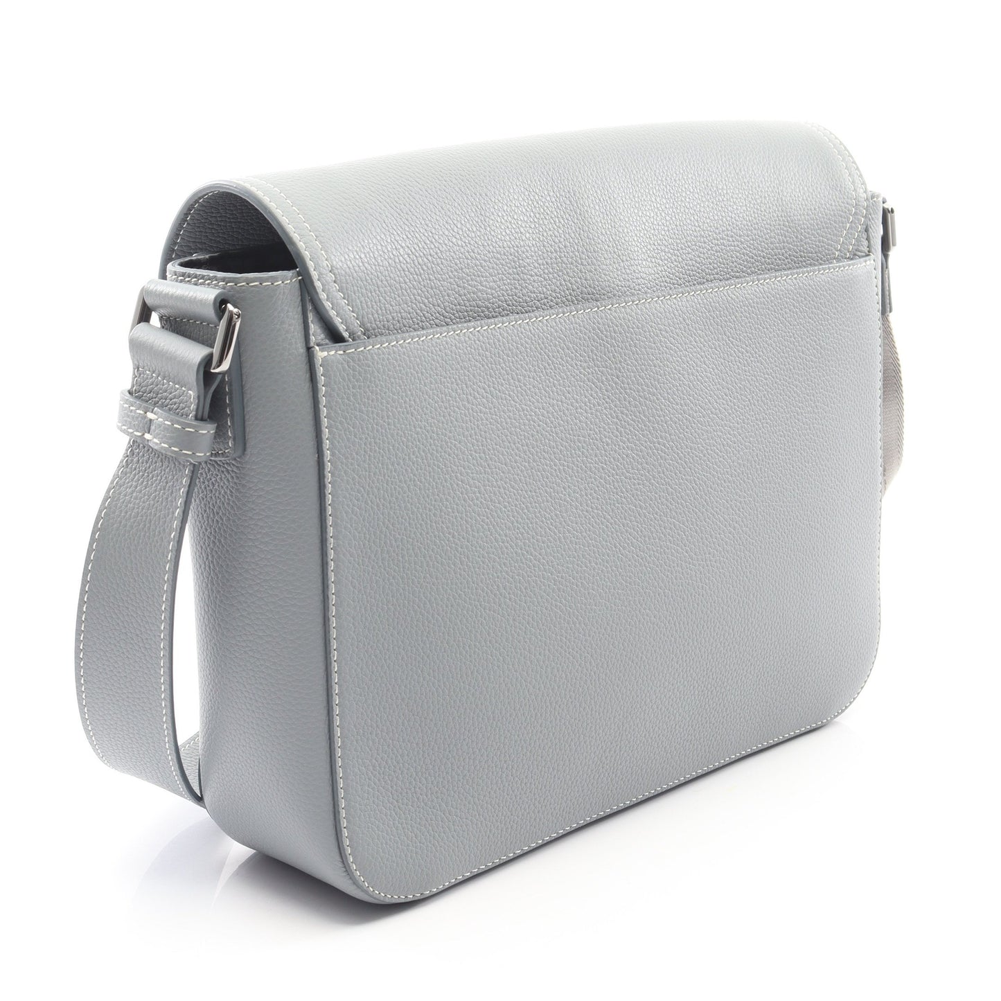 SADDLE サドル メッセンジャーバッグ ショルダーバッグ レザー グレー クリスチャンディオール バッグ Christian Dior