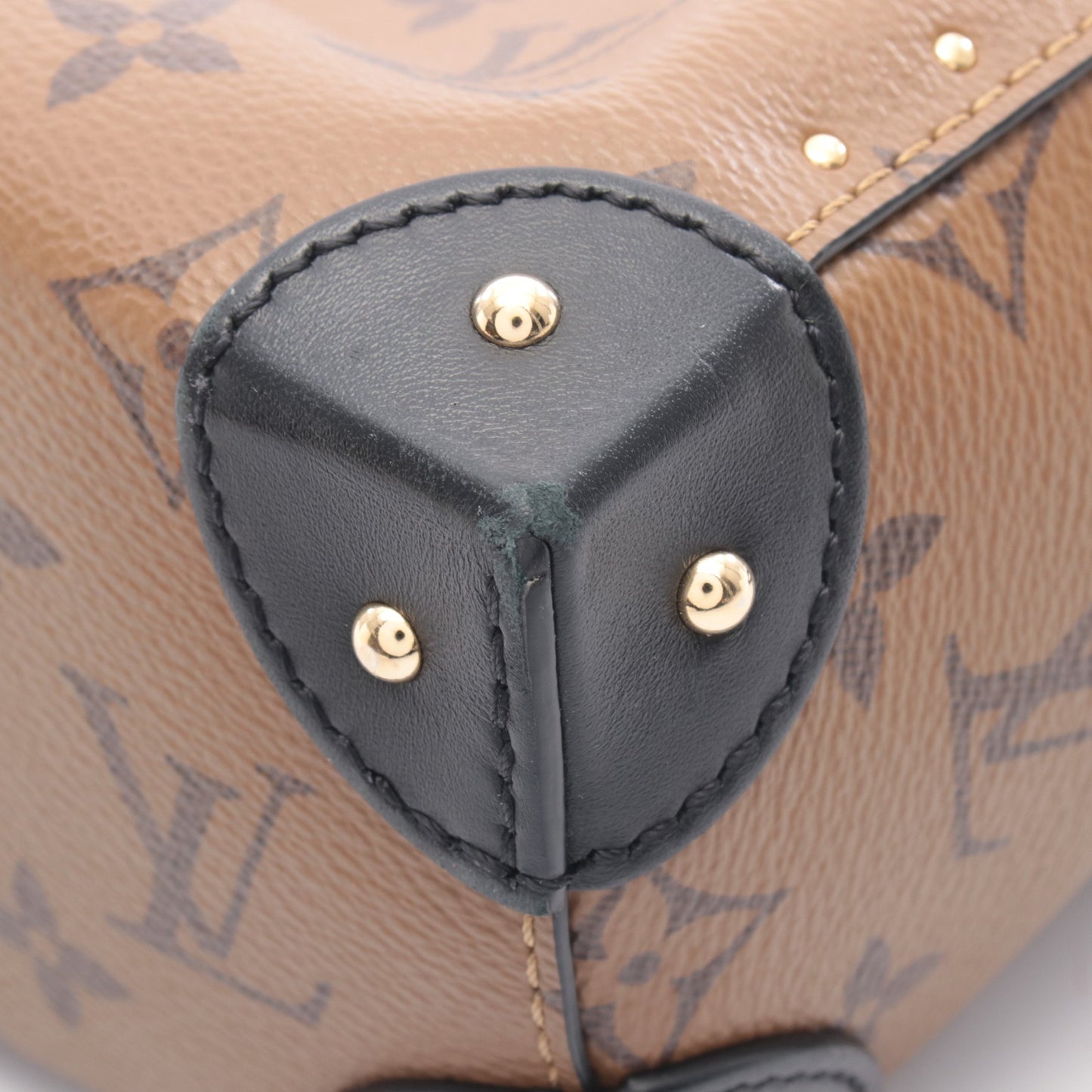 ノエ トランク モノグラムリバース ハンドバッグ PVC レザー ライトブラウン ブラック 2WAY ルイヴィトン バッグ LOUIS VUITTON