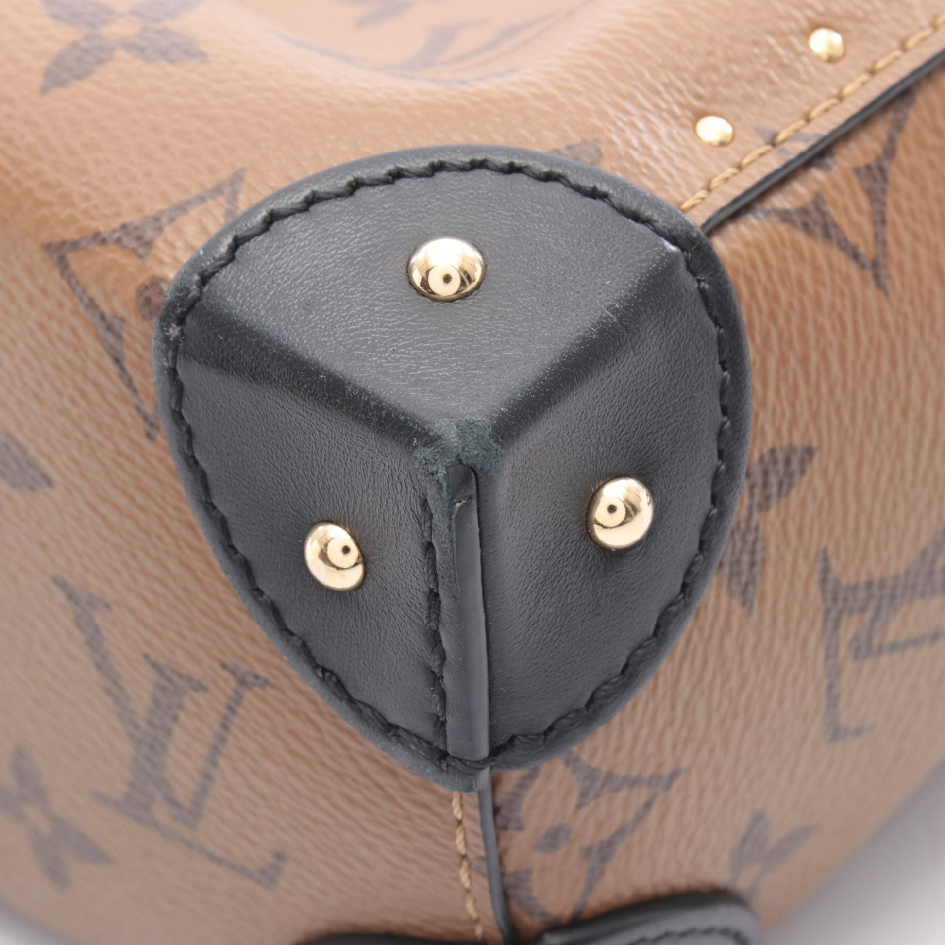 ノエ トランク モノグラムリバース ハンドバッグ PVC レザー ライトブラウン ブラック 2WAY ルイヴィトン バッグ LOUIS VUITTON