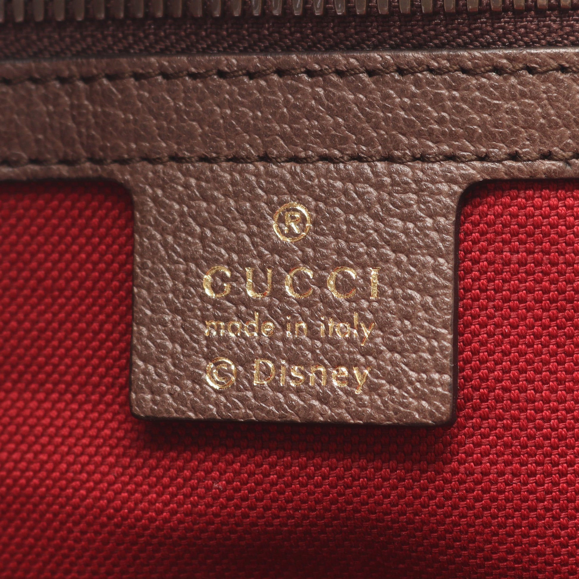 GUCCI × Disney ドナルドダック GGスプリーム バックパック リュックサック PVC レザー ベージュ ダークブラウン マルチカラー グッチ バッグ GUCCI