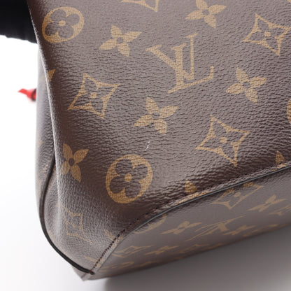 ネオノエ モノグラム コクリコ ショルダーバッグ PVC レザー ブラウン レッド ルイヴィトン バッグ LOUIS VUITTON