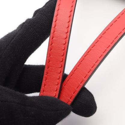 ネオノエ モノグラム コクリコ ショルダーバッグ PVC レザー ブラウン レッド ルイヴィトン バッグ LOUIS VUITTON